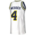 Custom #4 White 1991 College Shirt Top