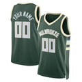 Custom #23 Hunter Green 2022 MIL Basketball Shirt Top