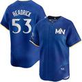 Custom #53 City Connect MIN Baseball Shirt Top