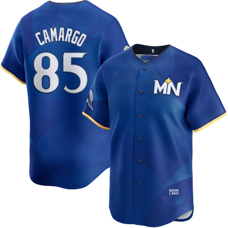 Custom #85 City Connect MIN Baseball Shirt Top