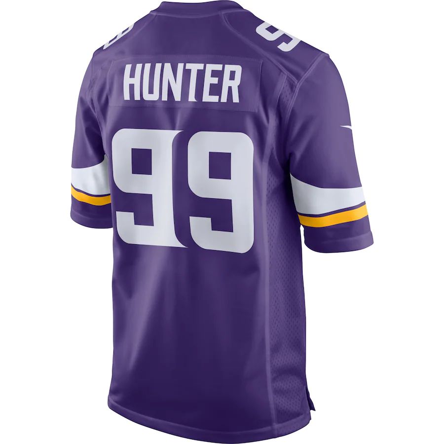 Custom #99 Purple MIN Football Shirt Top