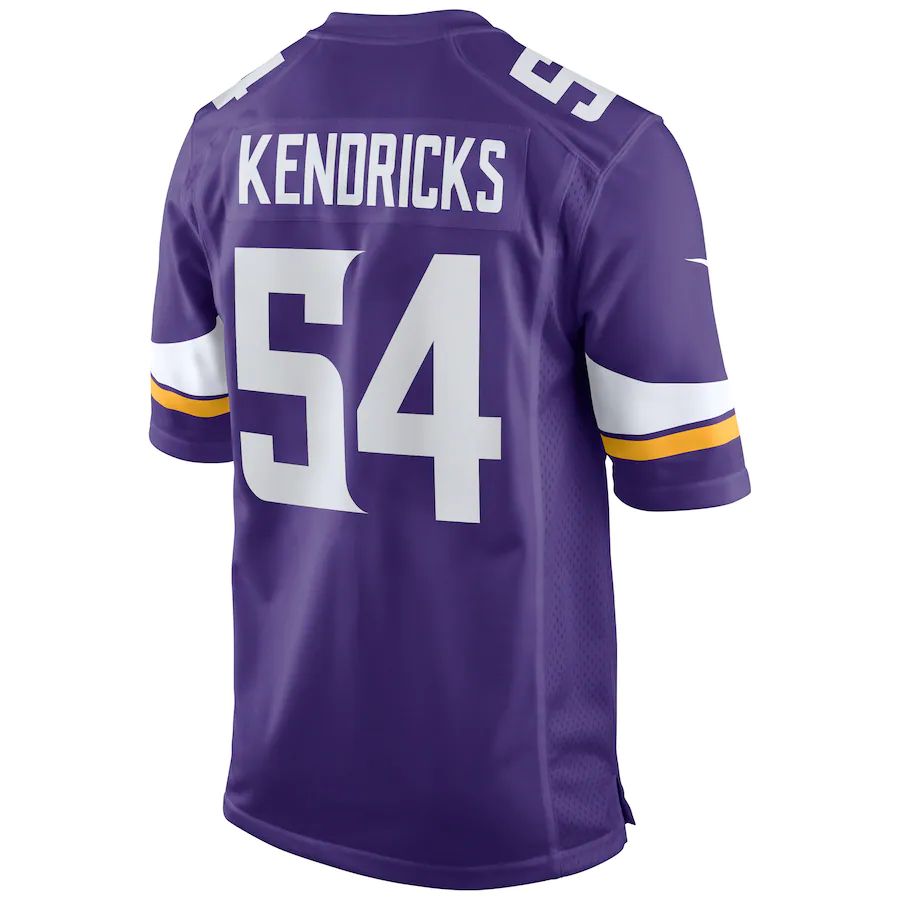 Custom #54 Purple MIN Football Shirt Top