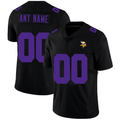 Custom Black MIN Football Shirt Top