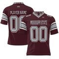 Custom Maroon Football Shirt Top