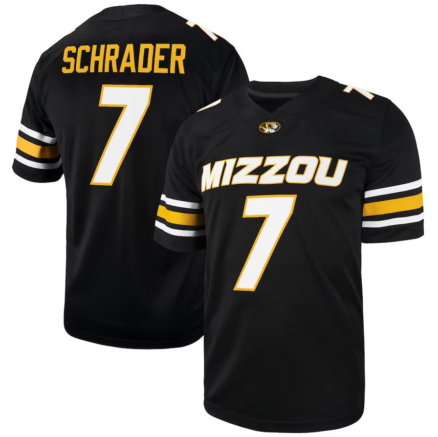 Custom #7 Black Football Shirt Top