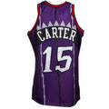 Custom #15 Purple 1998 Throwback TOR Basketball Shirt Top
