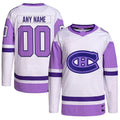 Custom White MTL Hockey Shirt Top