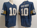Custom #10 Navy College Shirt Top