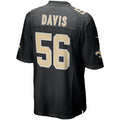 Custom #56 Black NO Football Shirt Top