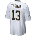 Custom #13 White NO Football Shirt Top
