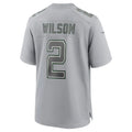 Custom #2 Gray NYJ Football Shirt Top