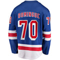 Custom #70 Blue Hockey Shirt Top