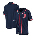 Custom Red BOS Baseball Shirt Top
