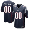 Custom Blue NE Football Shirt Top