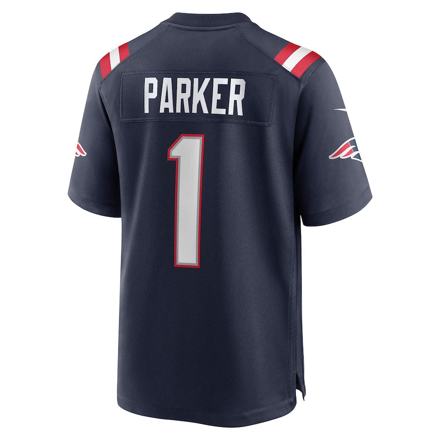 Custom #1 Navy NE Football Shirt Top