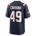 Custom #49 Navy NE Football Shirt Top