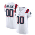 Custom White NE Football Shirt Top