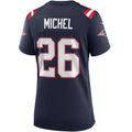 Custom #26 Navy NE Football Shirt Top