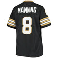 Custom #8 Black 1979 NO Football Shirt Top