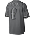 Custom #8 Charcoal 1979 NO Football Shirt Top