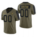 Custom Olive 2022 NO Football Shirt Top
