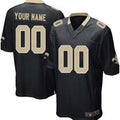 Custom Black NO Football Shirt Top