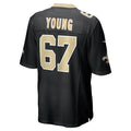Custom #67 Black NO Football Shirt Top