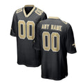 Custom Black NO Football Shirt Top