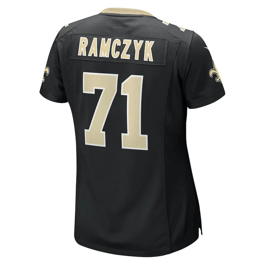 Custom #71 Black NO Football Shirt Top