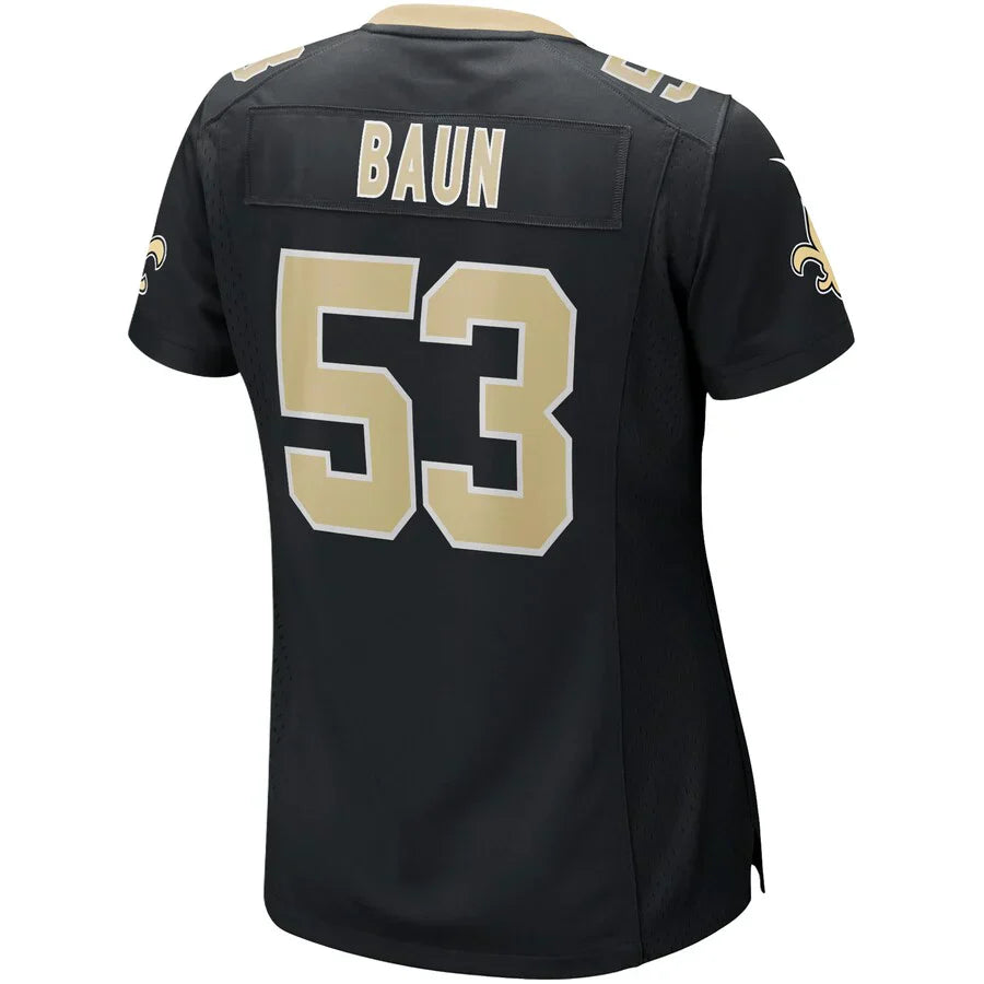 Custom #53 Black NO Football Shirt Top