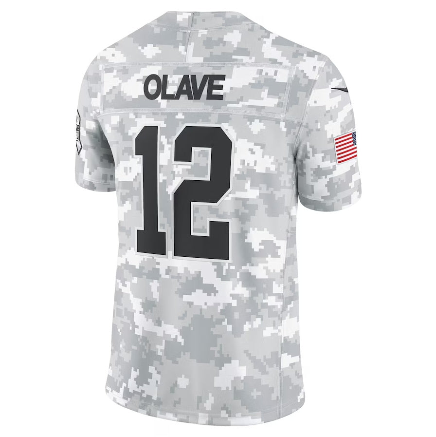 Custom #12 2024 NO Football Shirt Top
