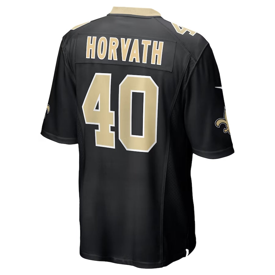 Custom #40 Black NO Football Shirt Top