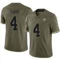 Custom #4 Olive NO Football Shirt Top