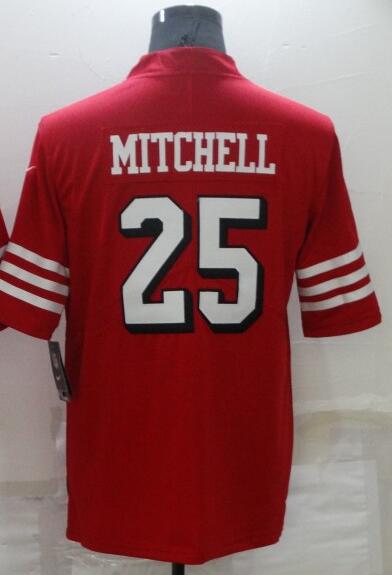Custom #25 SF Football Shirt Top