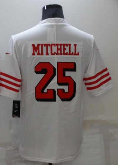 Custom #25 SF Football Shirt Top