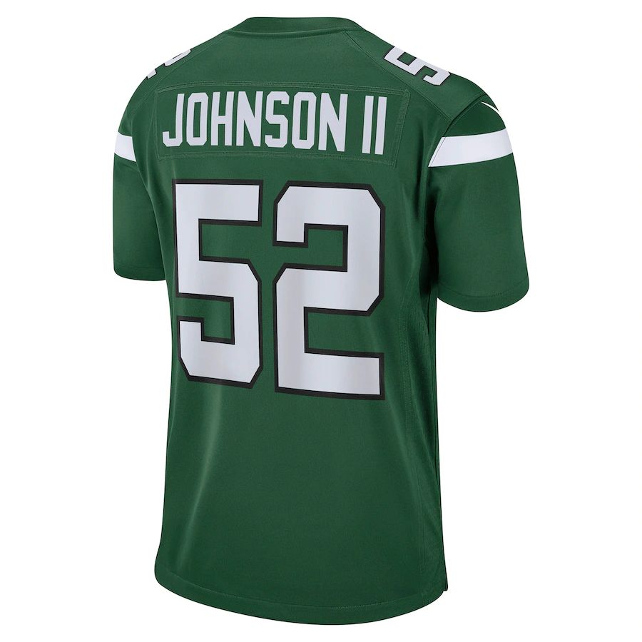 Custom #52 Green 2022 NYJ Football Shirt Top
