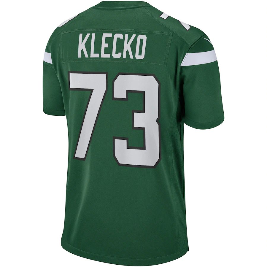 Custom #73 Green NYJ Football Shirt Top