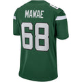 Custom #68 Green NYJ Football Shirt Top