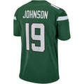 Custom #19 Green NYJ Football Shirt Top