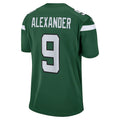 Custom #9 Green NYJ Football Shirt Top