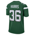 Custom #36 Green NYJ Football Shirt Top