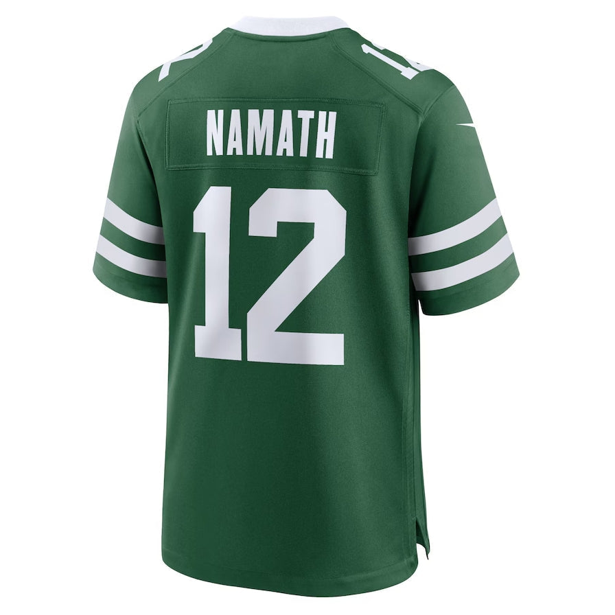 Custom #12 Green NYJ Football Shirt Top