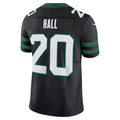 Custom #20 Black NYJ Football Shirt Top