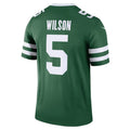 Custom #5 Green NYJ Football Shirt Top