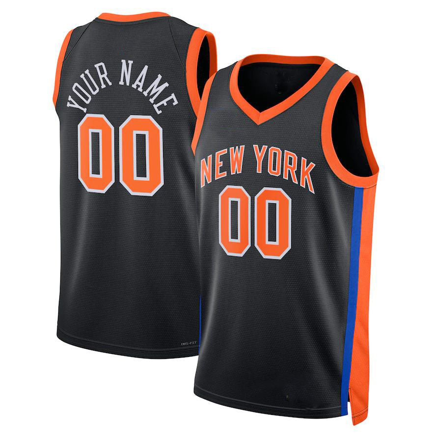 Custom #23 Black 2022 NYK Basketball Shirt Top