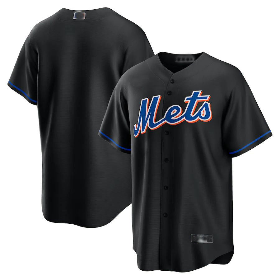 Custom Black 2022 NYM Baseball Shirt Top