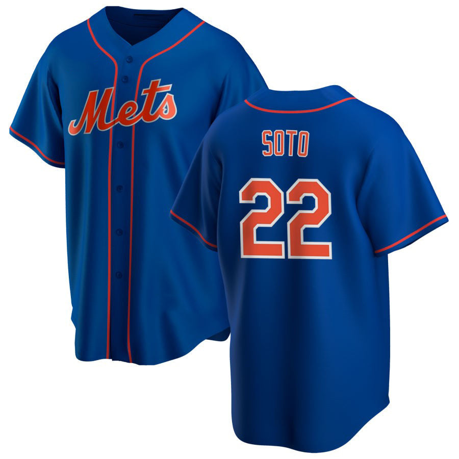 Custom #22 NYM Baseball Shirt Top