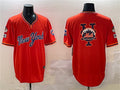 Custom Orange 2025 NYM Baseball Shirt Top