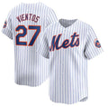 Custom #27 White 2024 NYM Baseball Shirt Top