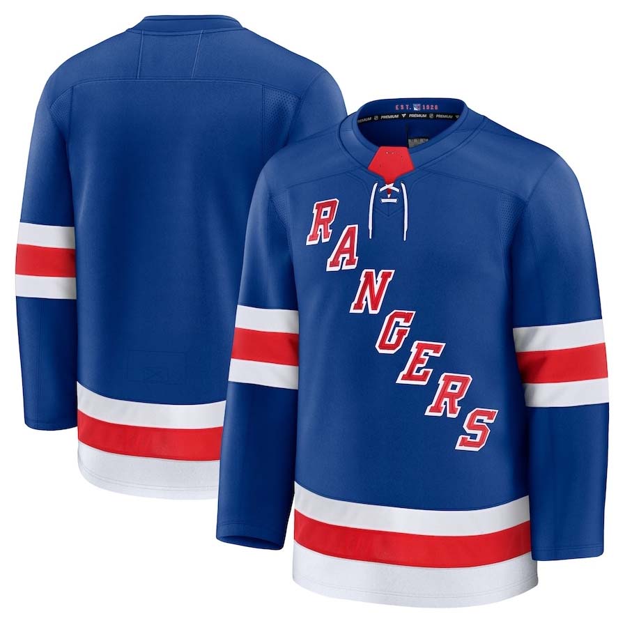 Custom Blue Hockey Shirt Top